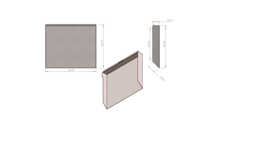 PV 5kw Ashpan Tray